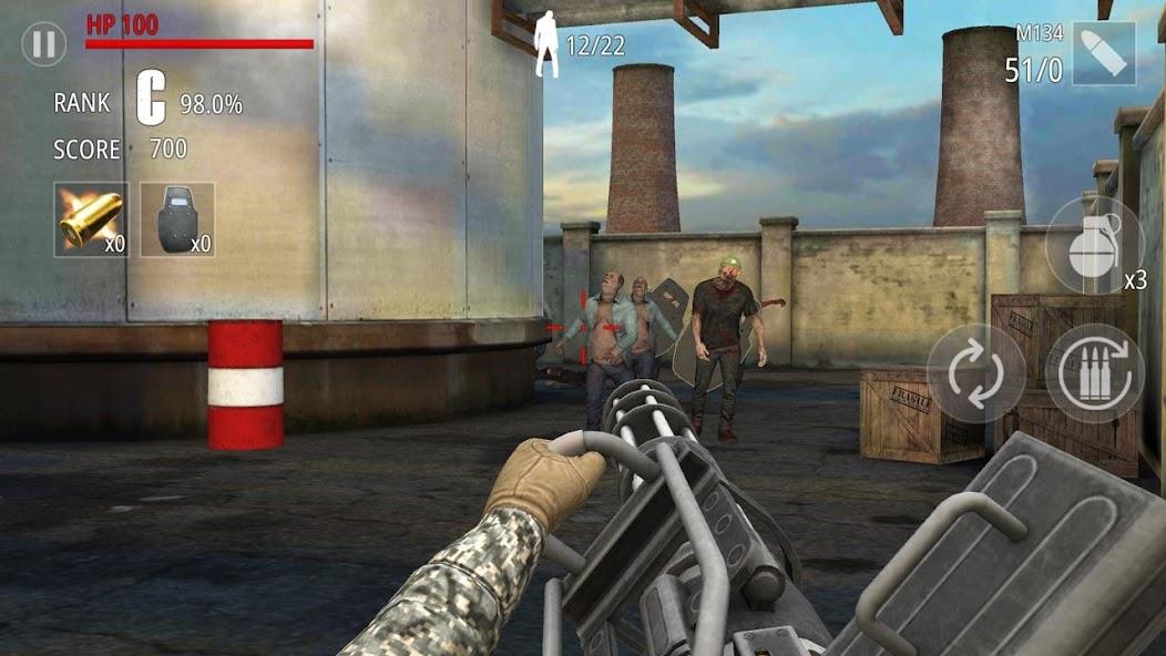 Zombie Fire Mod Schermafbeelding 1
