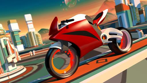 Gravity Rider: Space Bike Race应用截图第2张