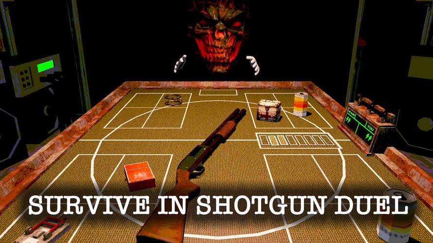 Roulette Horror: Shotgun Duel Скриншот 1
