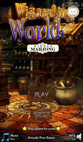 Mahjong: A Wizards World Captura de pantalla 1
