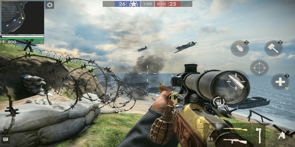 World War Heroes — WW2 PvP FPS Schermafbeelding 2