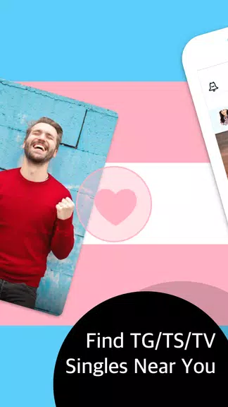 Transgender Dating: Meet Trans & Crossdresser Chat Captura de pantalla 4
