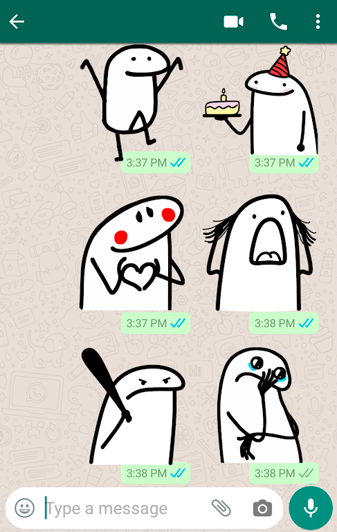 Flork memes stickers WASticker Screenshot 1