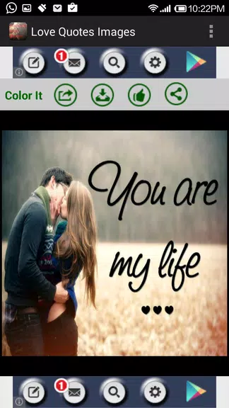 Romantic Love Quotes & Images應用截圖第3張