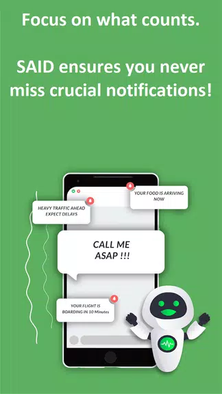 SAID - Smart Alerts স্ক্রিনশট 3