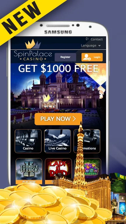 Schermata SPINPALACE - New Bonuses 1