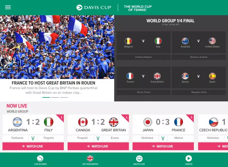 Davis Cup 스크린샷 4