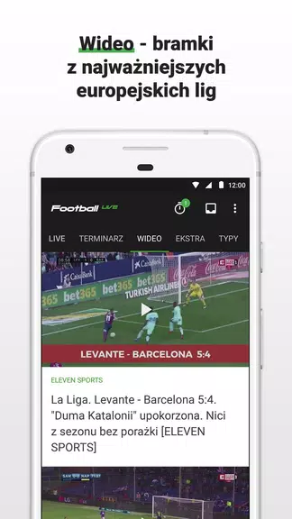 Football LIVE - wyniki na żywo Ảnh chụp màn hình 4