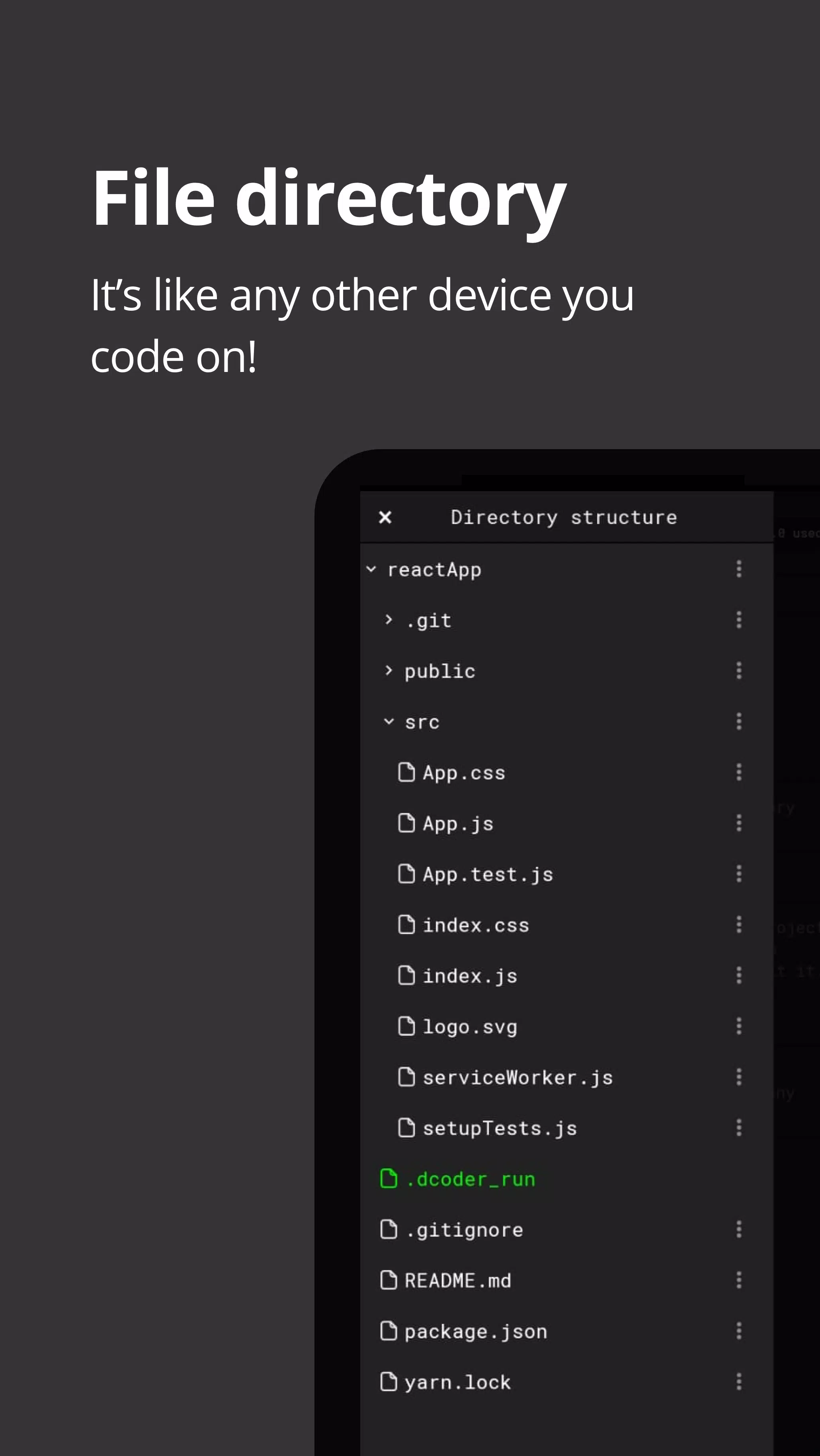 Dcoder, Compiler IDE :Code & P Screenshot 2