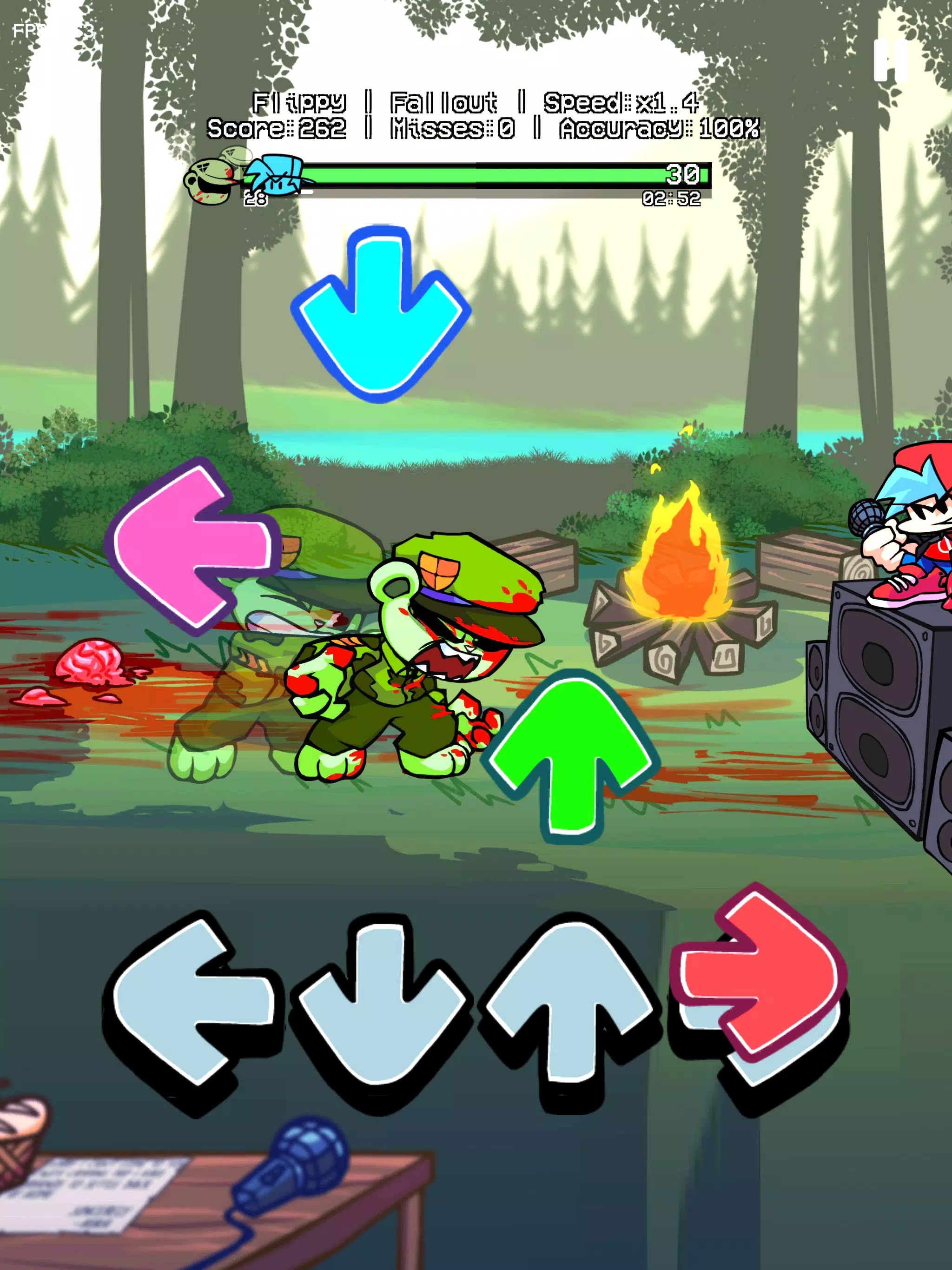Flippy Flippin Out V1 Mod Скриншот 4