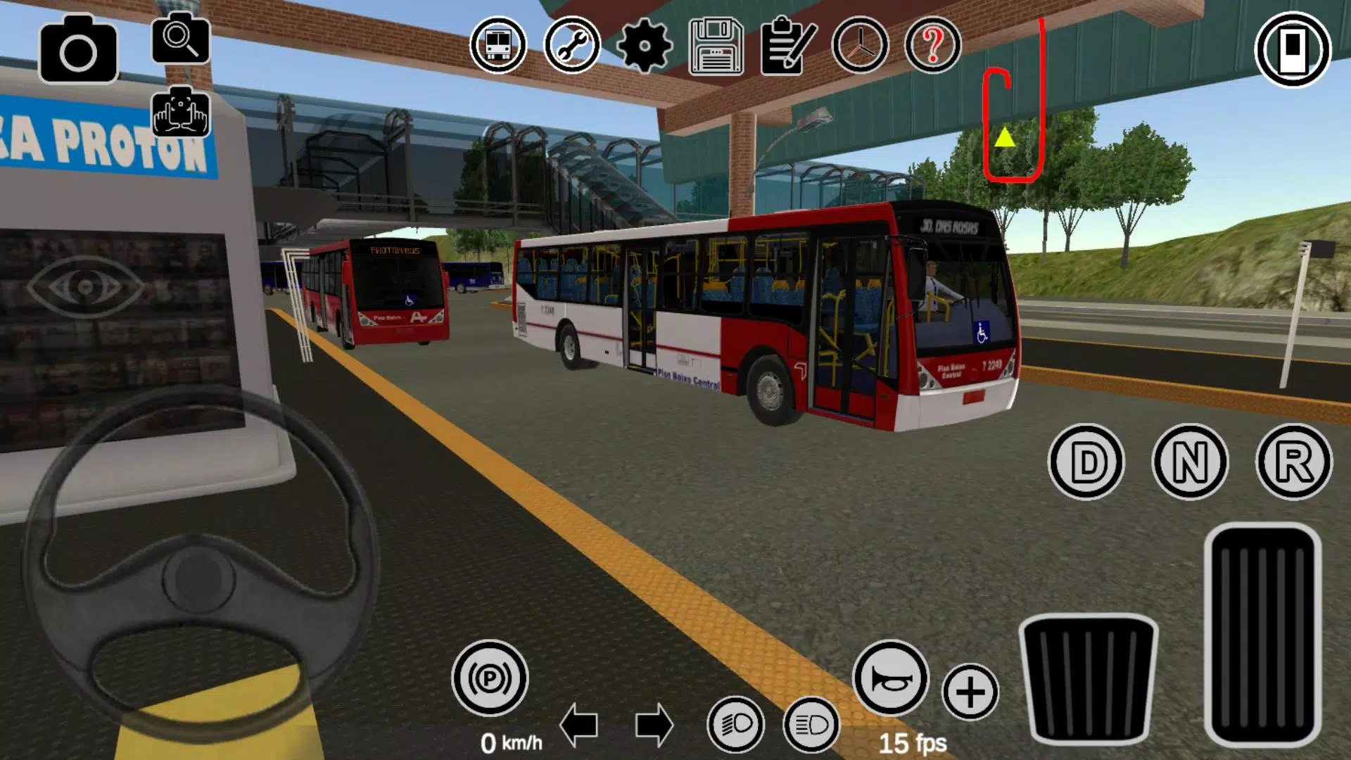 Proton Bus Simulator Urbano Скриншот 1