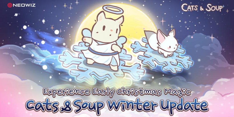 Prepare for a Festive Feline Frenzy: Cats & Soup's Winter Update Unlocks Festive Attire