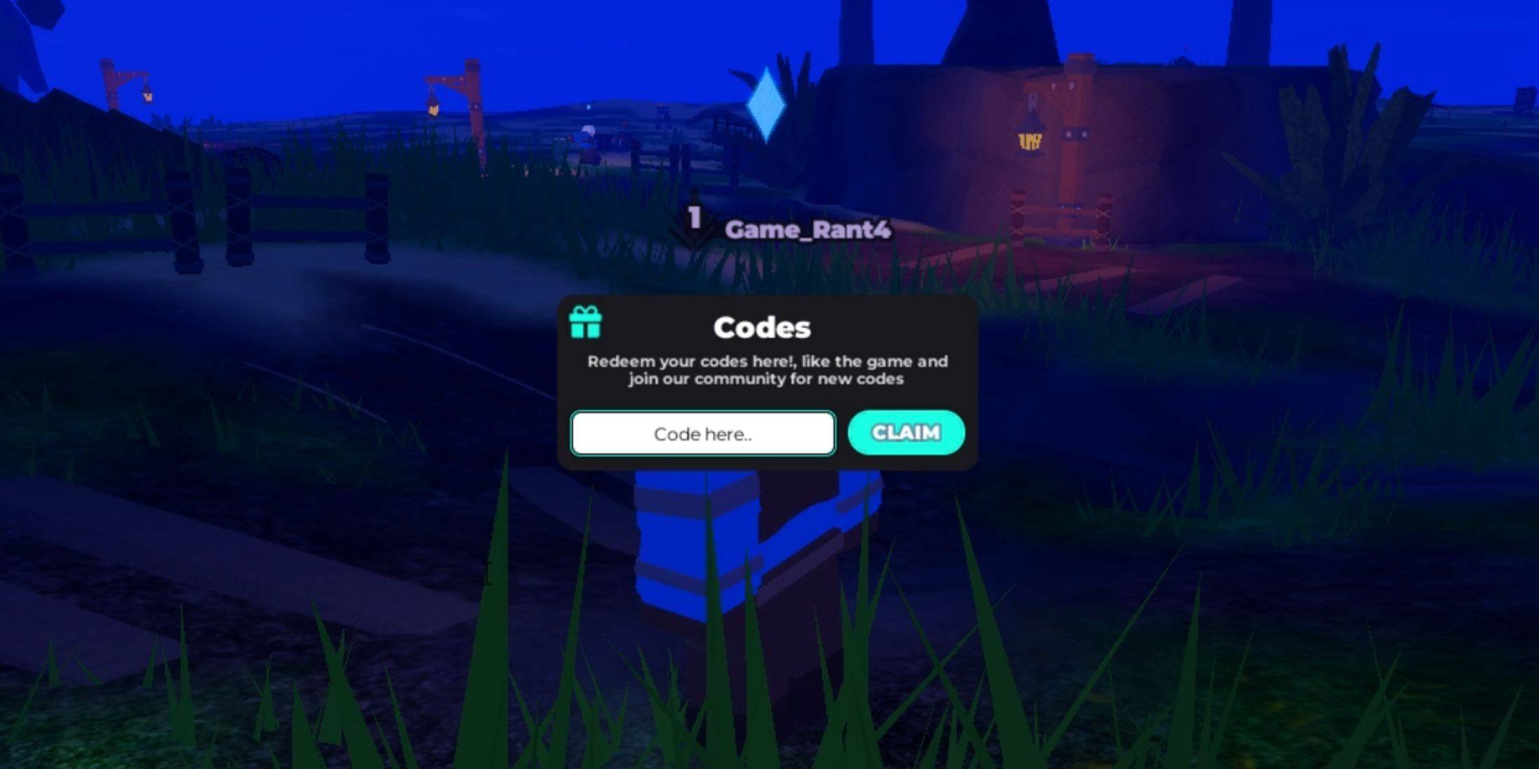 Redeeming Codes Image
