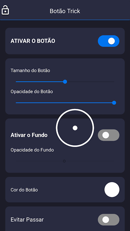 Botão Trick Macro Screenshot 1