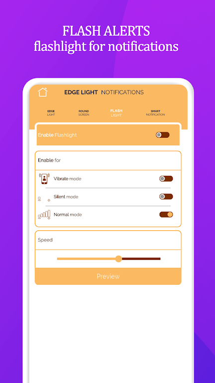 Edge Lighting Notifications Capture d'écran 1