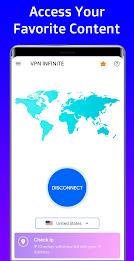 Schermata VPN Infinity - Fast Secure VPN 1