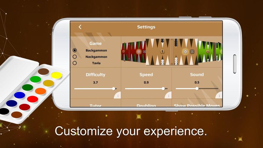 Backgammon Gold Captura de tela 4