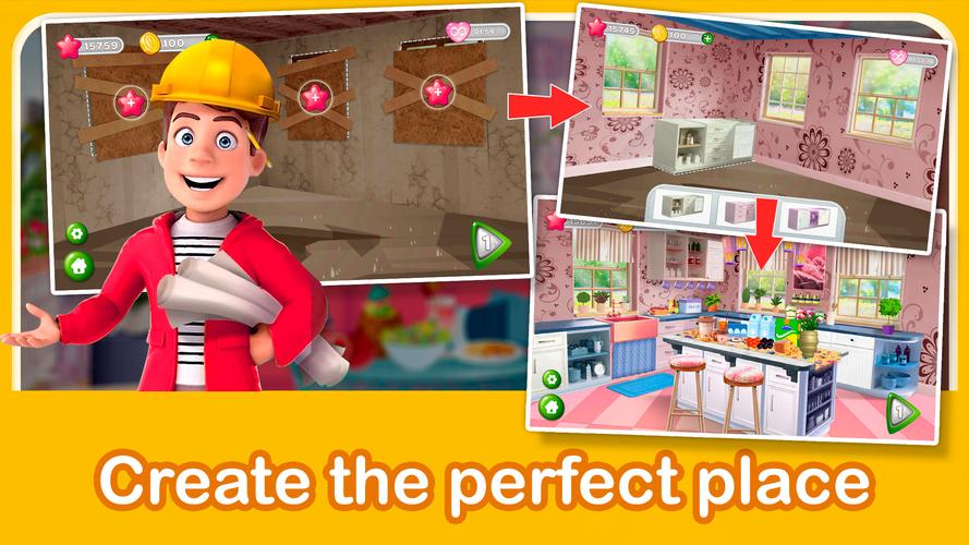 Home Design Redecoration Capture d'écran 3
