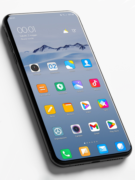 MIUl Carbon Icon Pack Mod Captura de tela 1