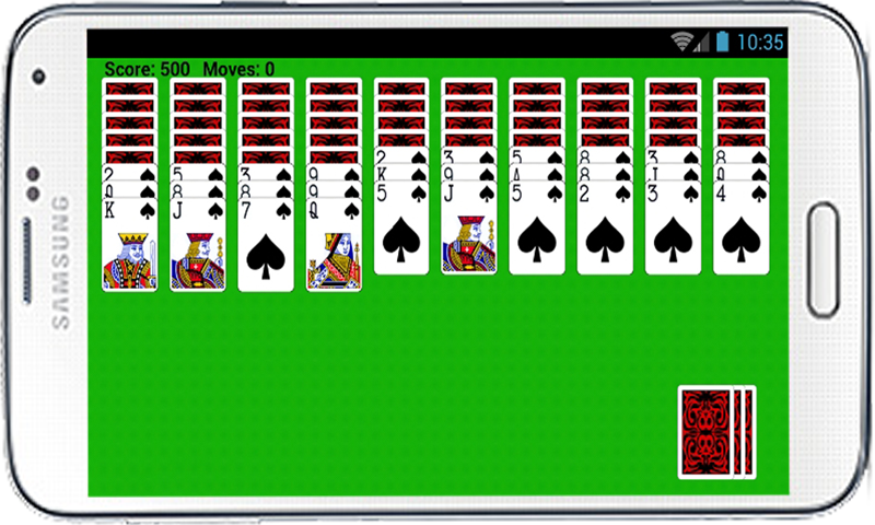 Spider Solitaire Free Game HD Capture d'écran 3