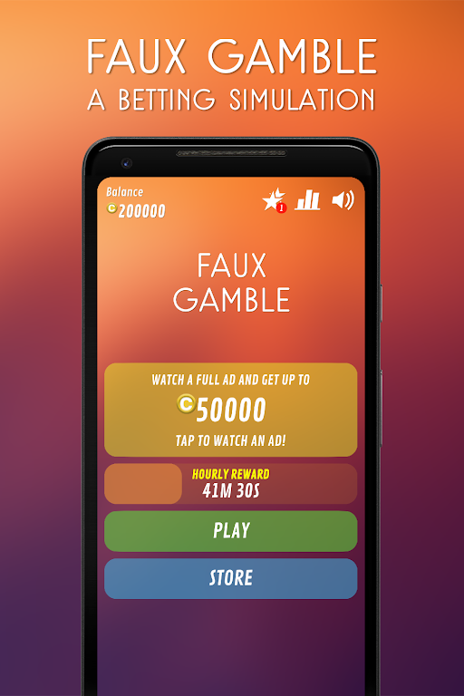 Faux Gamble Screenshot 1
