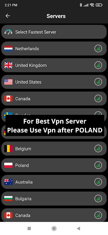 Droid VPN-Secure Proxy Premium Captura de pantalla 1