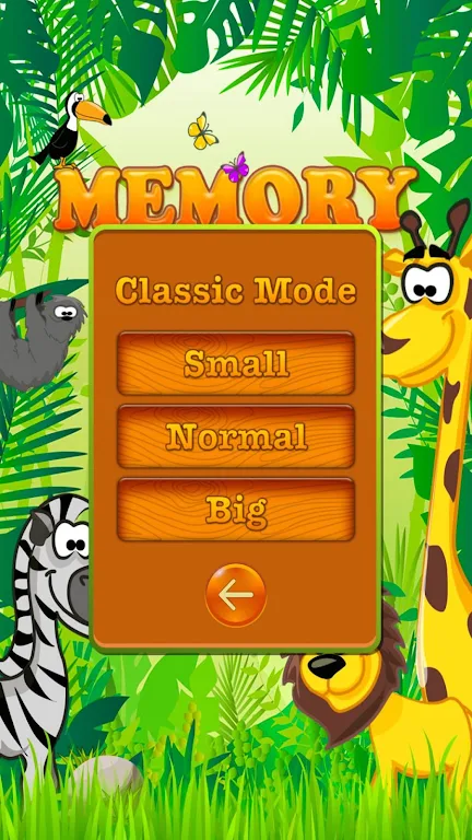 Memory Game Animals ဖန်သားပြင်ဓာတ်ပုံ 4