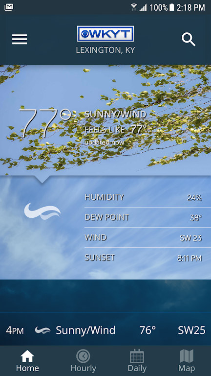 WKYT Weather Ekran Görüntüsü 1