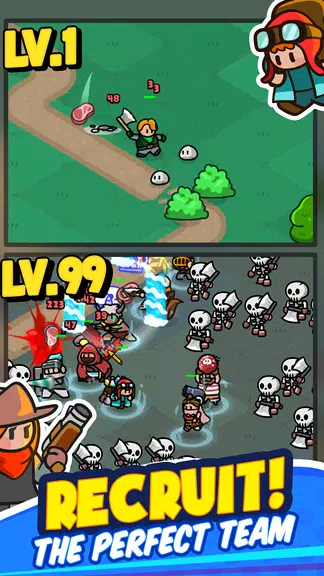Rumble Heroes - Adventure RPG Tangkapan skrin 4