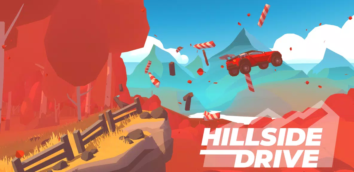 Hillside Drive: car racing Screenshot 1