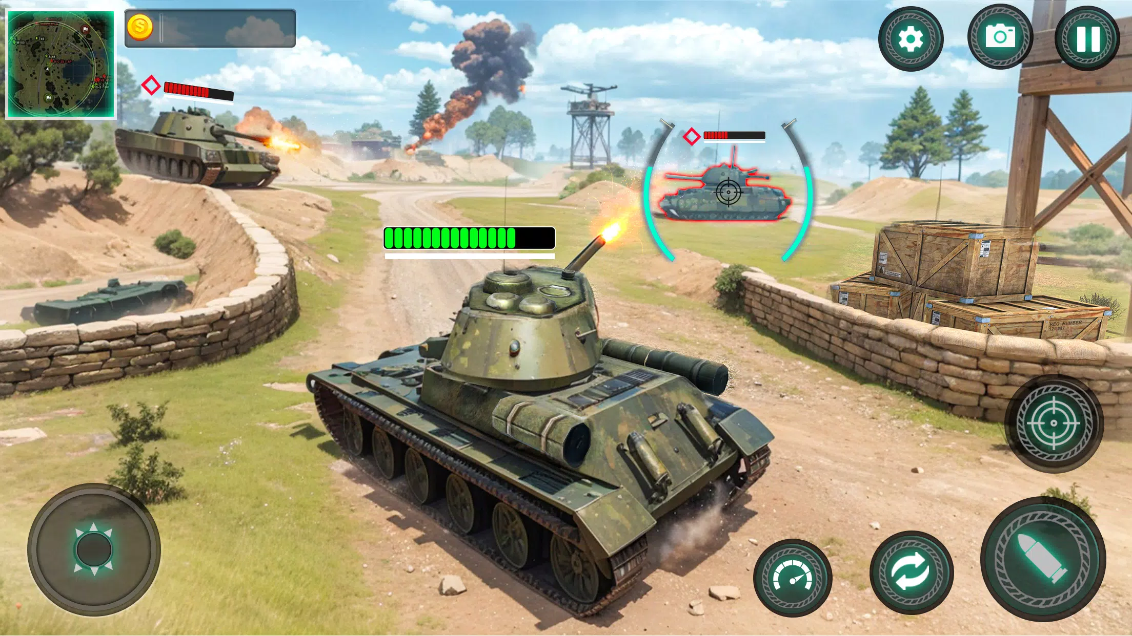 Schermata Military Tank War Machine Sim 3