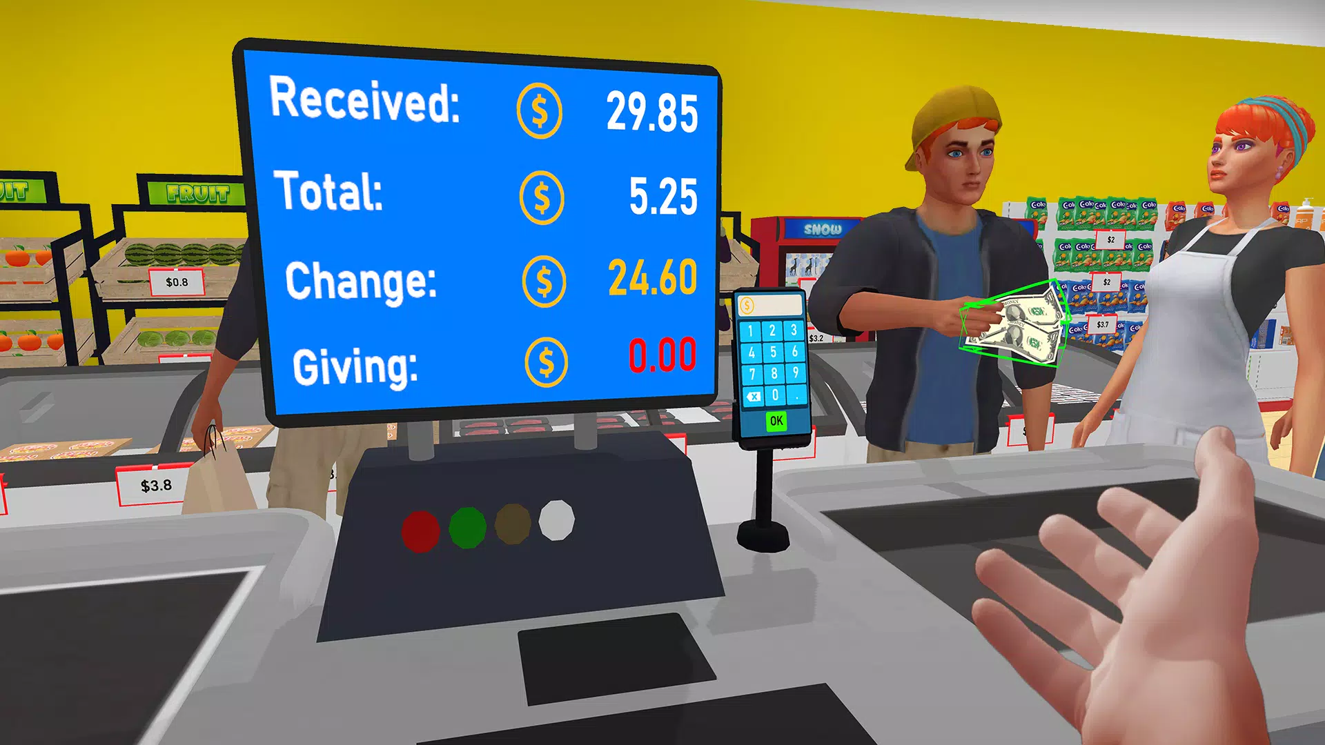 Supermarket 3D Simulation Game Скриншот 4