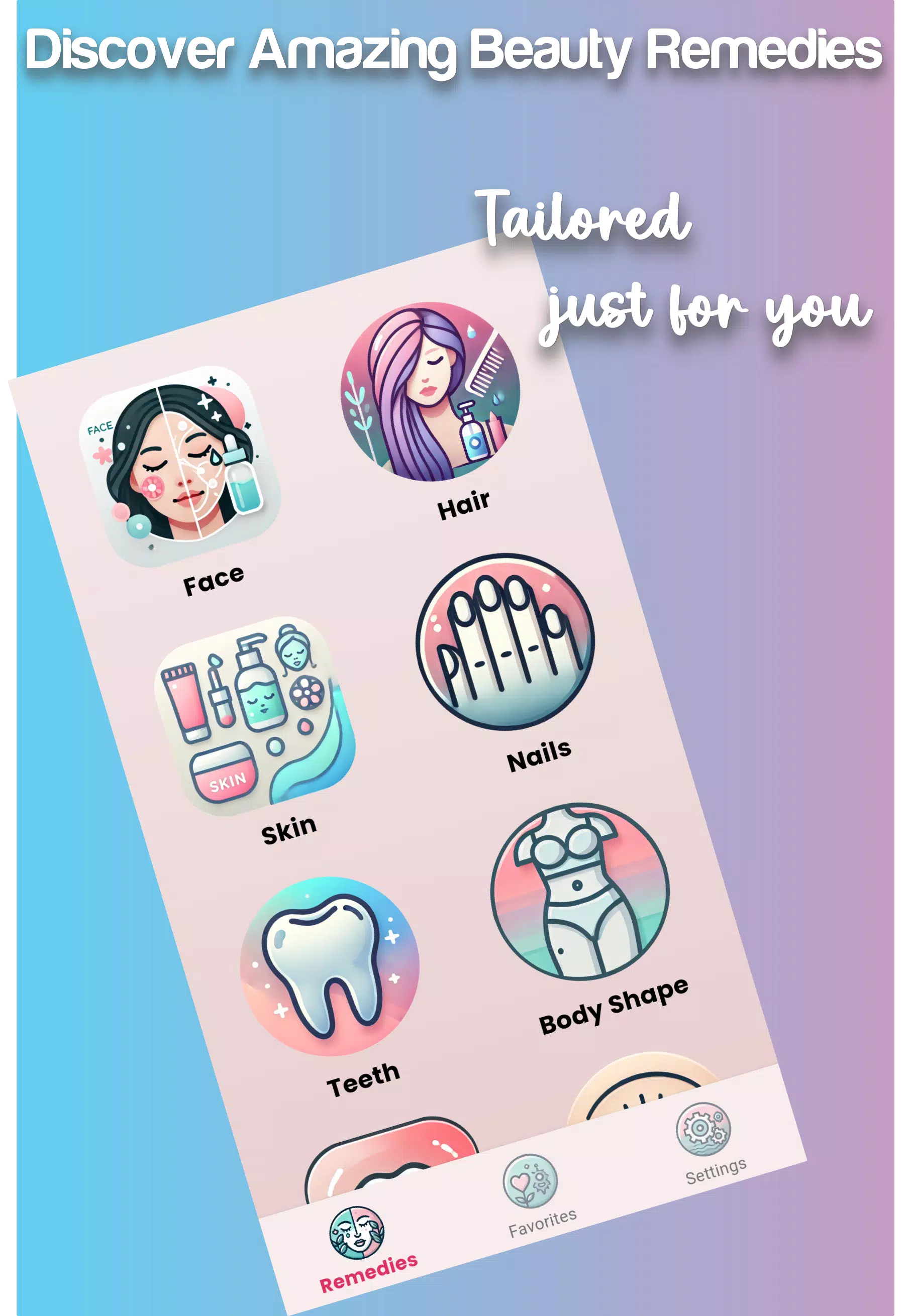 Skin Care : Face and Hair Screenshot 2