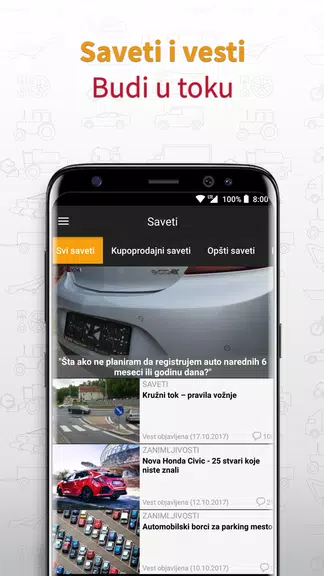 PolovniAutomobili Captura de tela 2