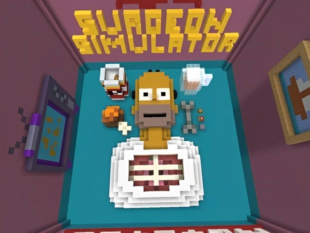 Minecraft中的外科醫生模擬器