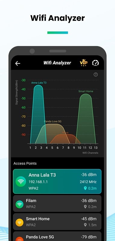 Speed Test & Wifi Analyzer 스크린샷 3