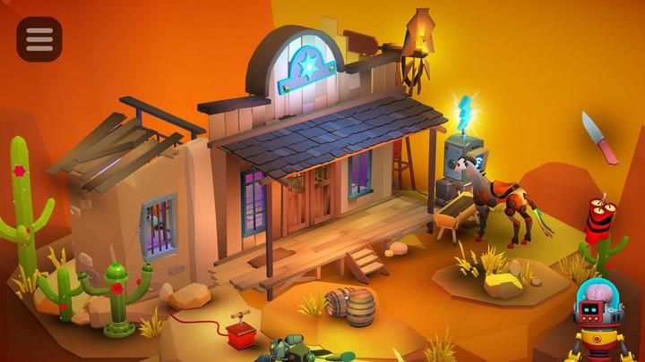 Tiny Robots: Portal Escape Zrzut ekranu 1