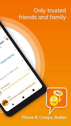 Stars Messenger Kids Safe Chat Captura de tela 2