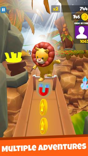 Jungle Run Animal Running Game স্ক্রিনশট 3