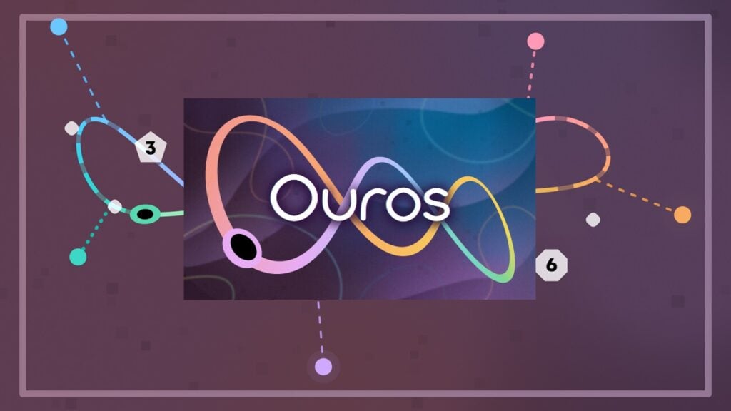 Calming Puzzle 'Ouros' Unveils Smooth Curves Through Spline Control