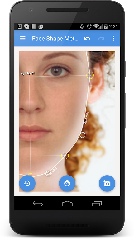 Face Shape Meter | Custom Captura de pantalla 3