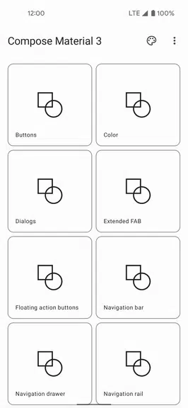 Compose Material Catalog स्क्रीनशॉट 1