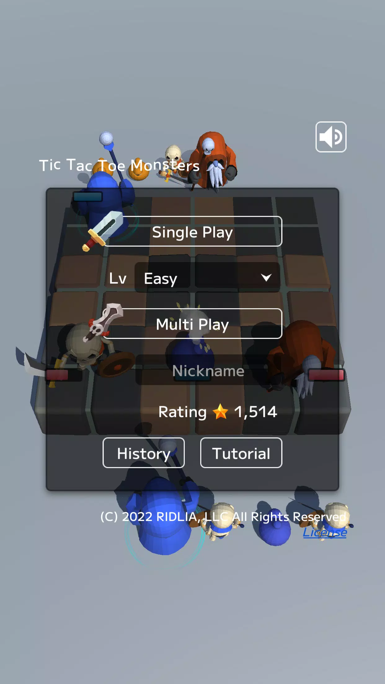 Tic Tac Toe Monsters Screenshot 2