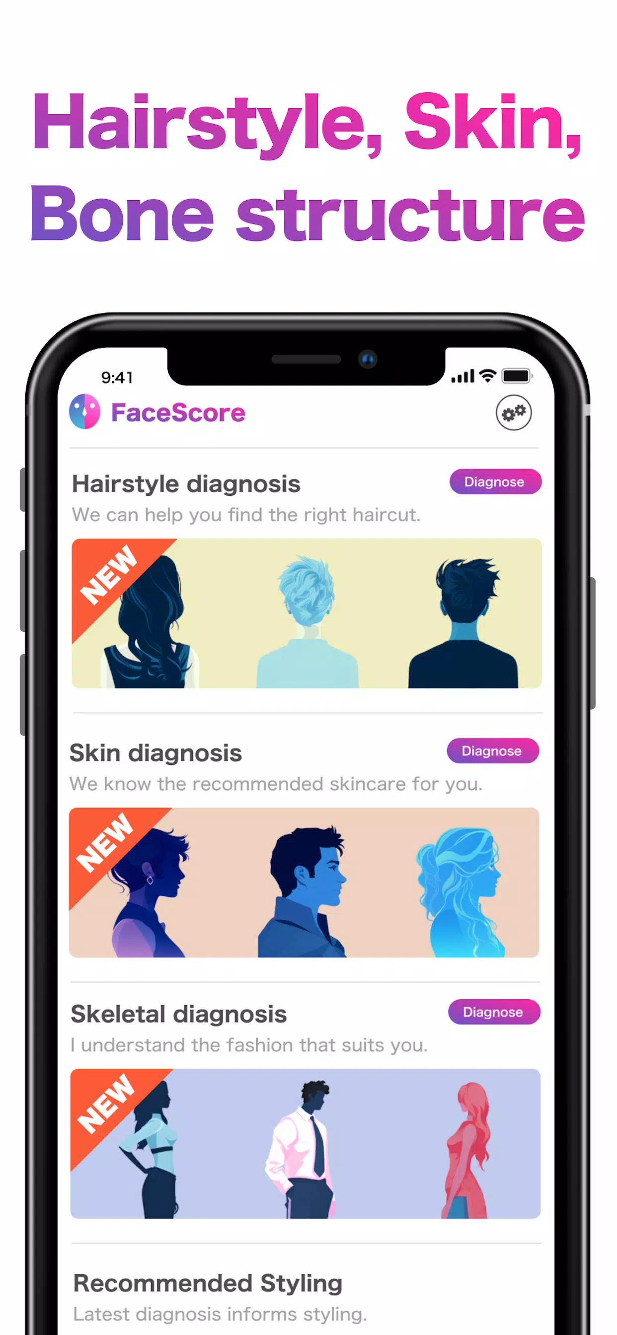 Face Shape & Color Analysis Ảnh chụp màn hình 4