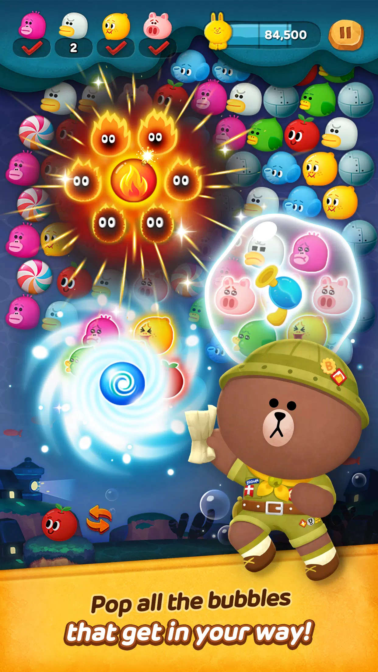 LINE Bubble 2 スクリーンショット 2