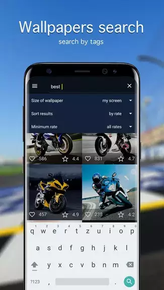 Sports Bike Wallpapers 4K স্ক্রিনশট 2