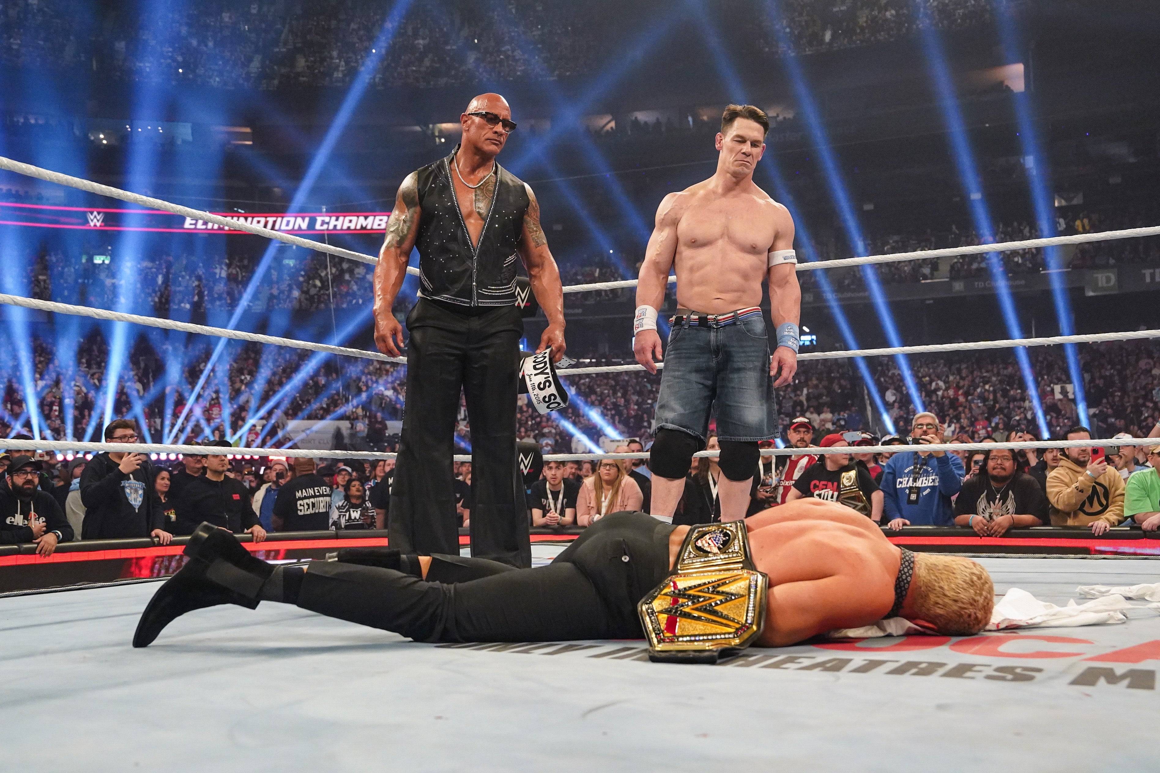 John Cena WWE kötü bir adam olarak. Getty Images aracılığıyla Rich Freeda/WWE tarafından fotoğraf.