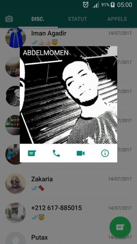 WatsAp Messenger Captura de tela 3