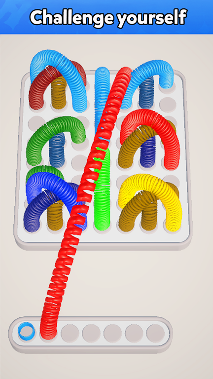 Slinky Jam 3D - Sort puzzle應用截圖第2張