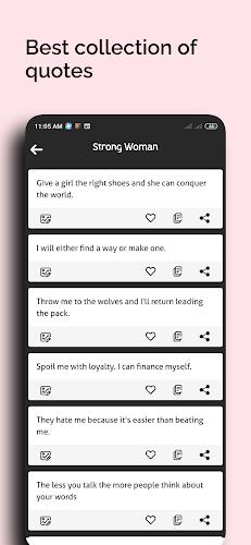 Girl Boss Quotes Schermafbeelding 1